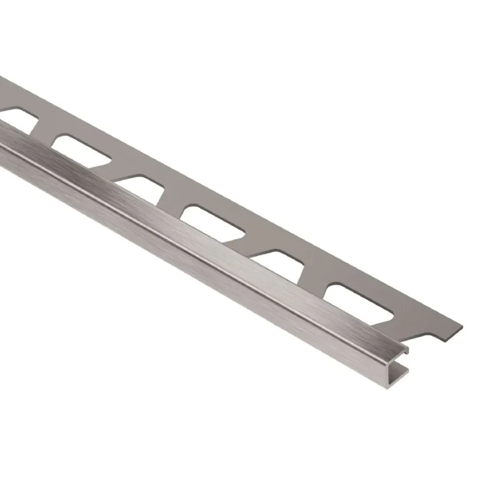 Schluter Quadec-EB profiel RVS geborsteld