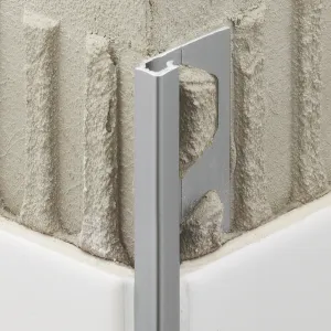 Schluter Quadec-AC profiel Alu Mat Wit