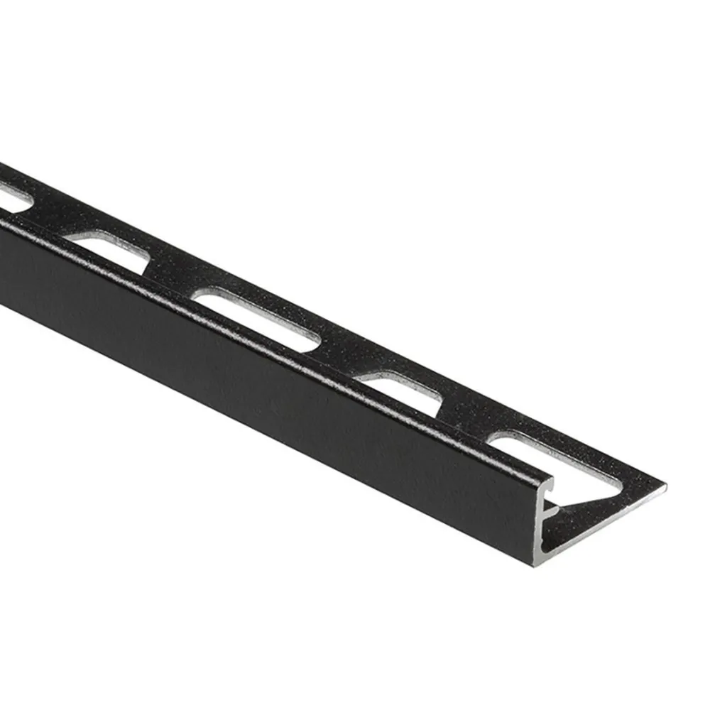 Schluter Schiene-AC profiel Alu Mat Zwart