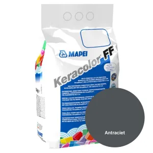 Mapei Keracolor FF voegmortel alu n. 114 antraciet 5 kg/zk 4 zk/ds