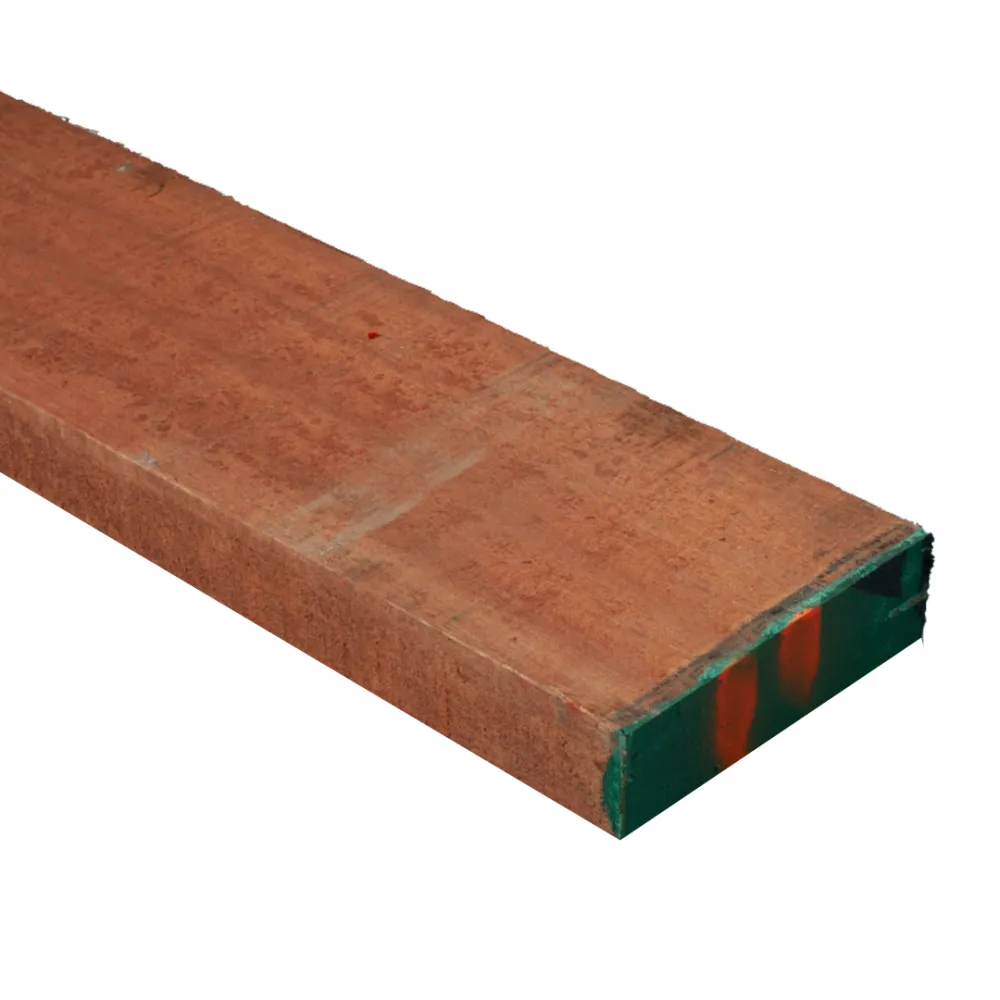 Meranti 33x310 mm plank ruw