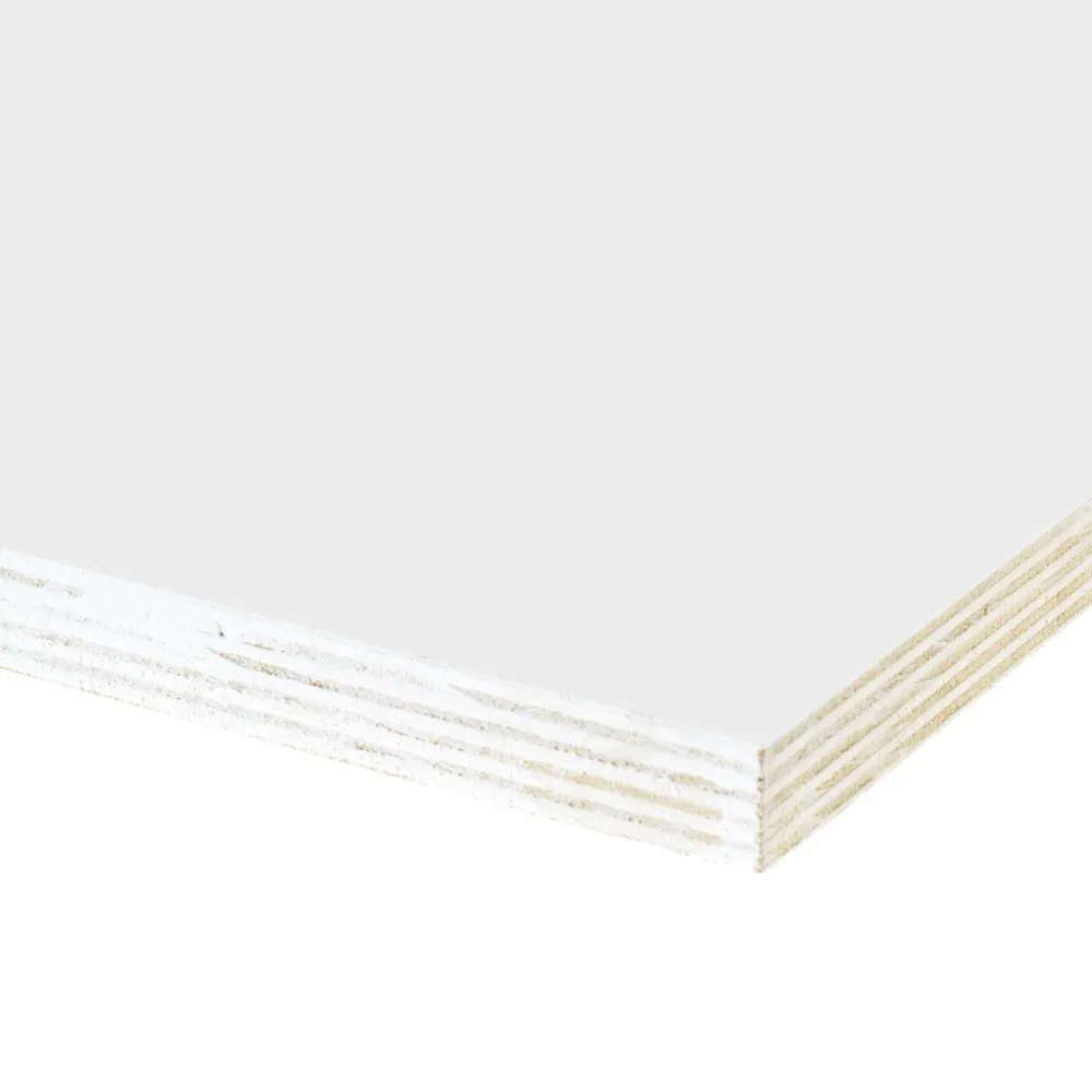 Populieren interieurplaat 2500x1220 mm wit gegrond B/BB