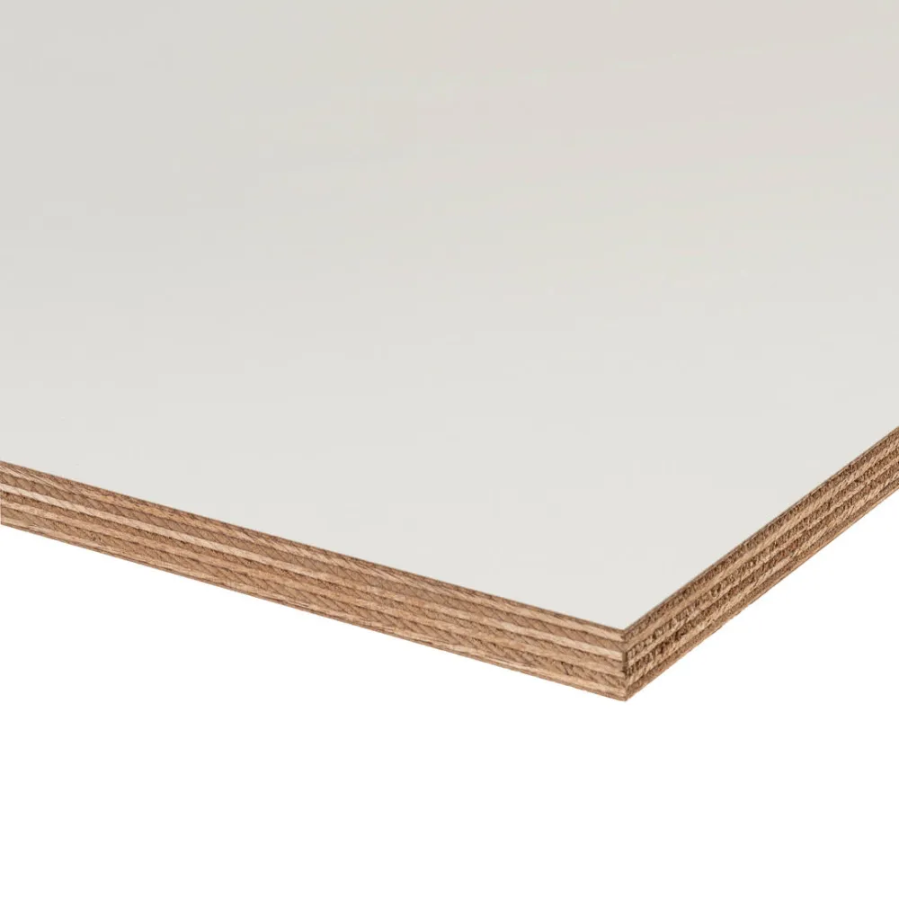 Okoume exterieurplaat 3100x1530 mm wit gegrond B/BB