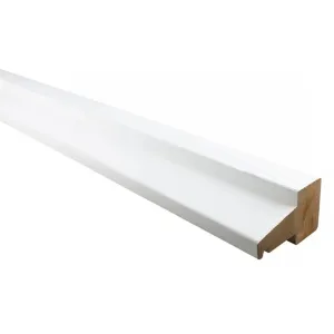 Kozijnhout D-profiel 66x110 mm L= 5900 mm hardhout gegrond