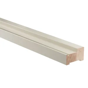 Kozijnhout A+-profiel 66x110 mm L= 5900 mm hardhout gegrond